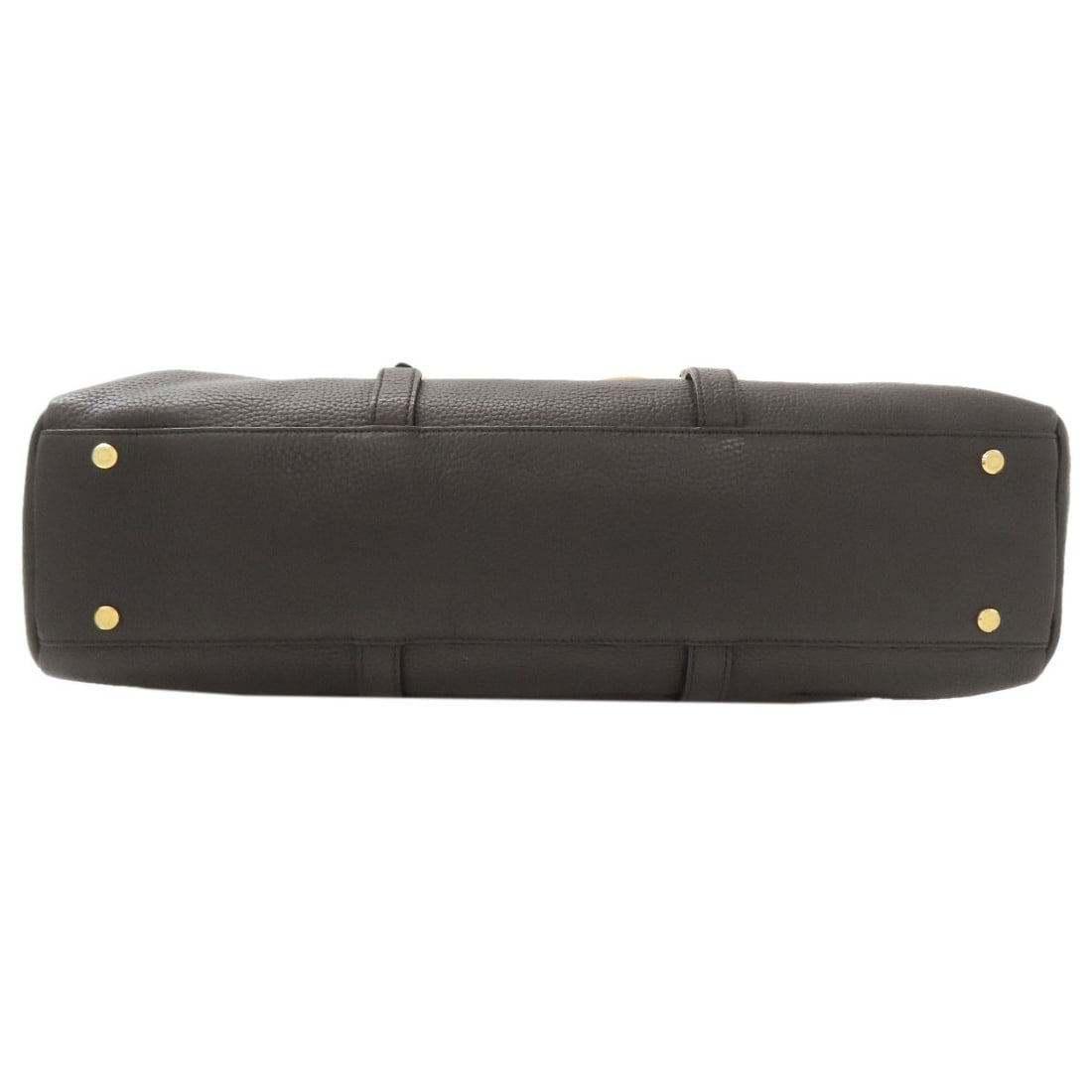 Boston Leather Bag with ADMJ Logo - 4