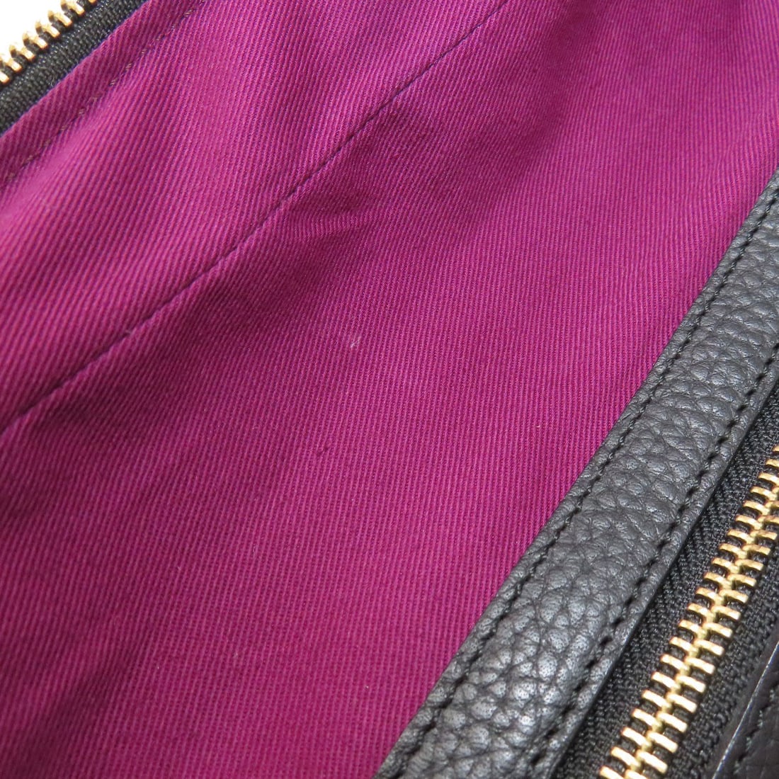 Boston Leather Bag with ADMJ Logo - 9