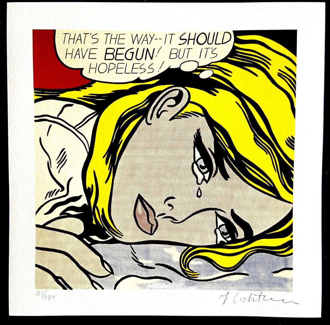 Numbered Roy Lichtenstein Lithograph - 2