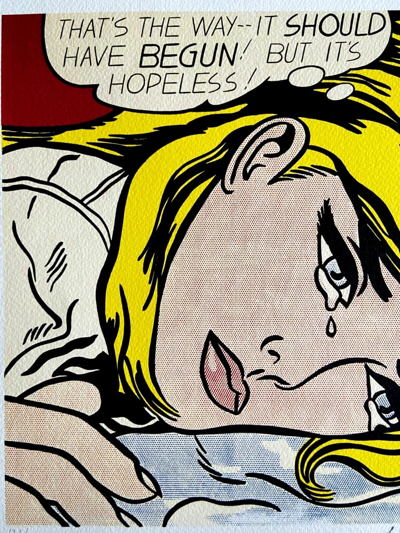Numbered Roy Lichtenstein Lithograph - 3