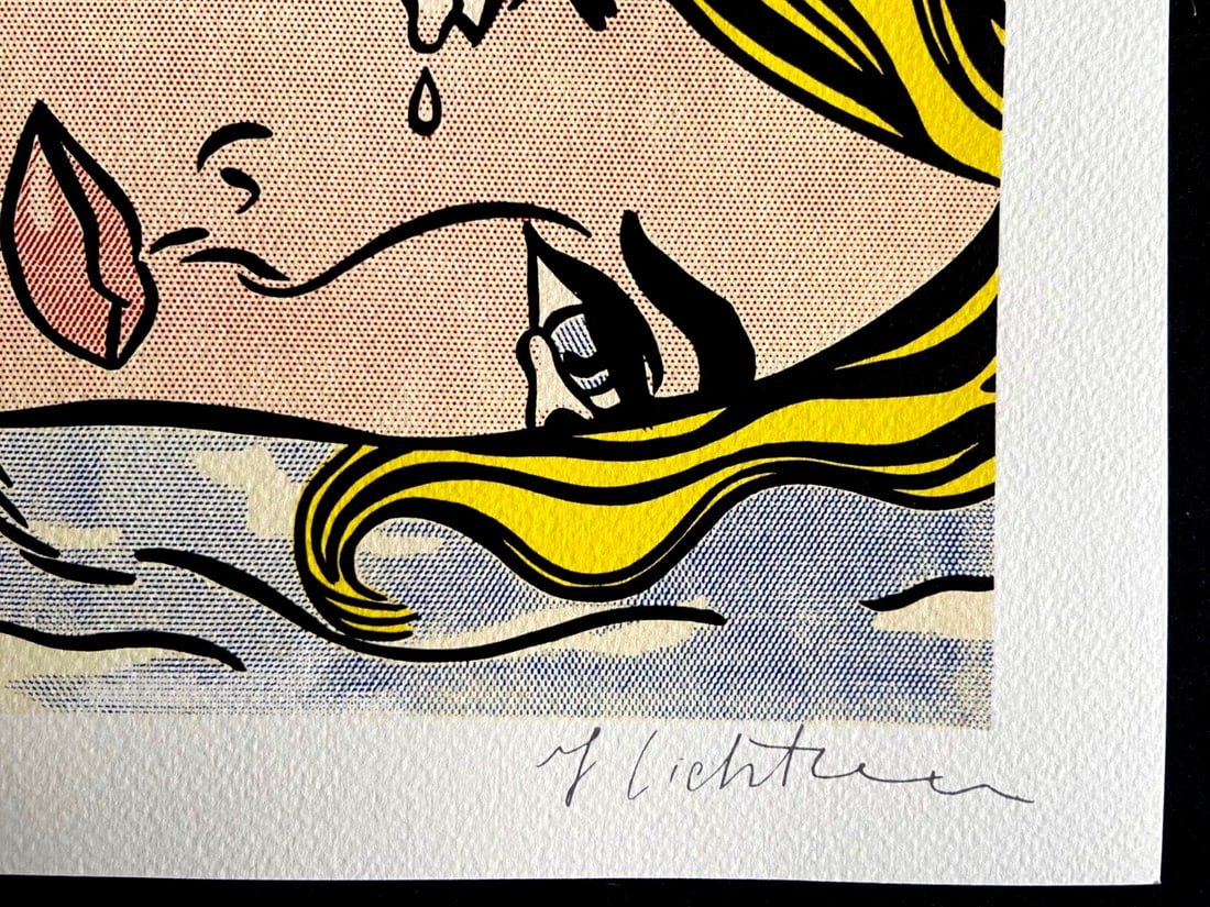 Numbered Roy Lichtenstein Lithograph - 8