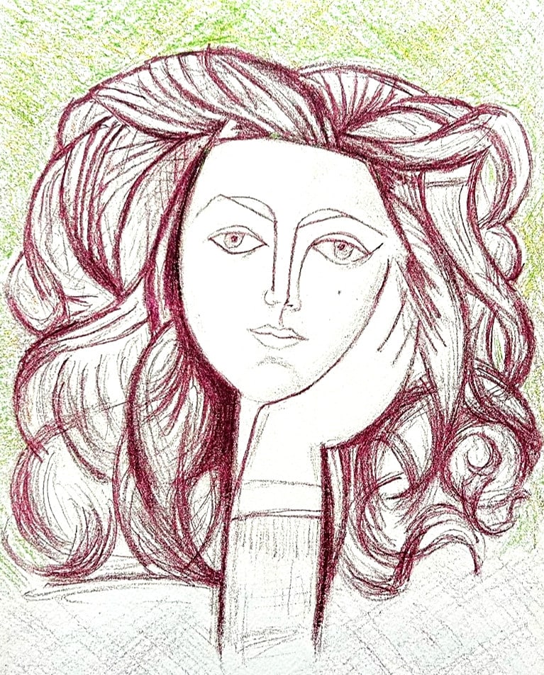 Picasso Lithograph, Numbered - 3