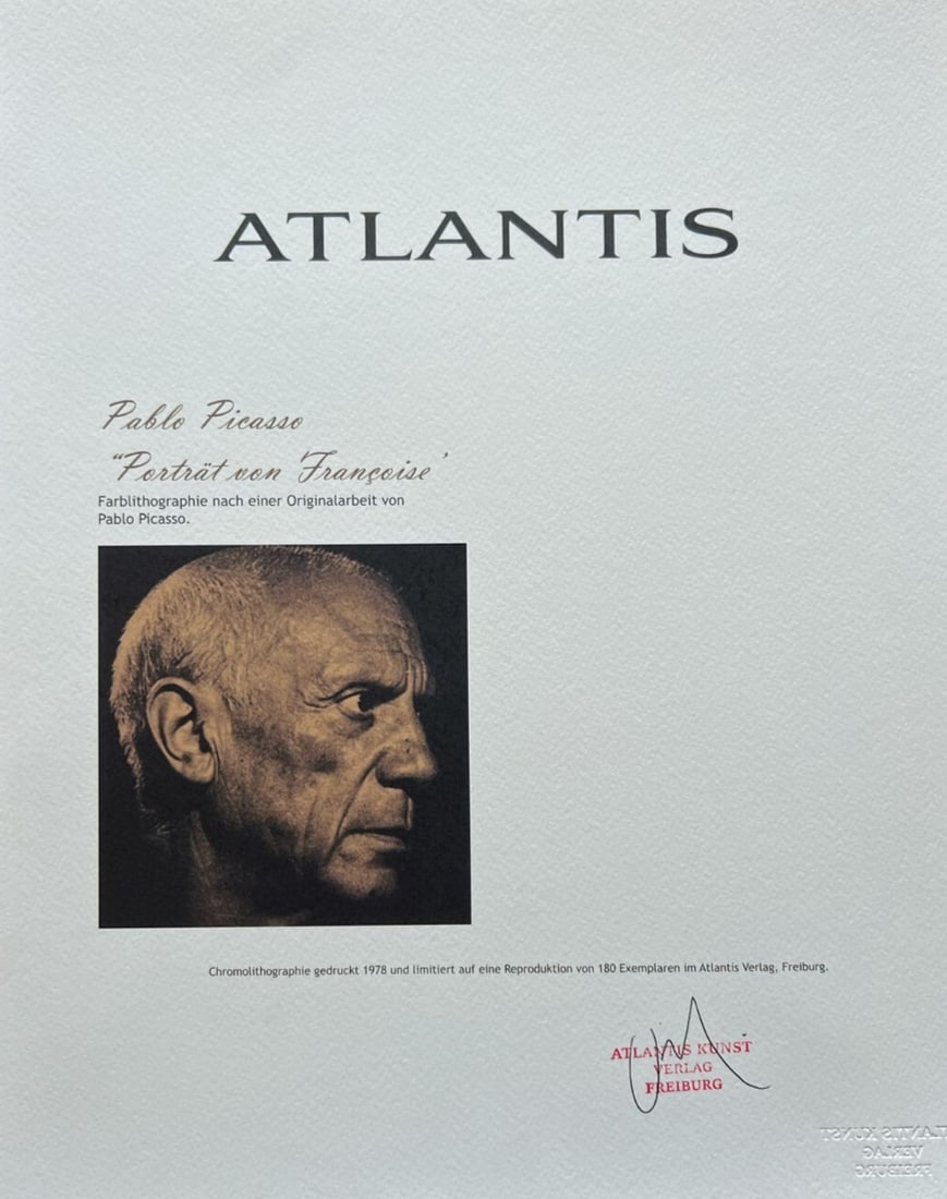Picasso Lithograph, Numbered - 8
