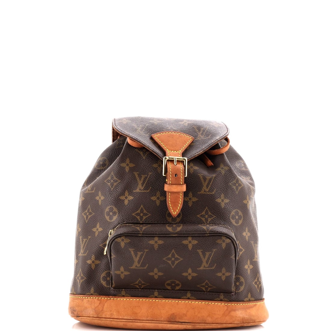 Louis Vuitton Vintage Montsouris Backpack - Monogram Canvas MM (1 of 8)