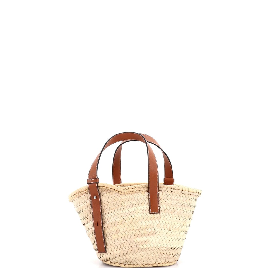 Loewe Raffia Small Basket Tote - 3