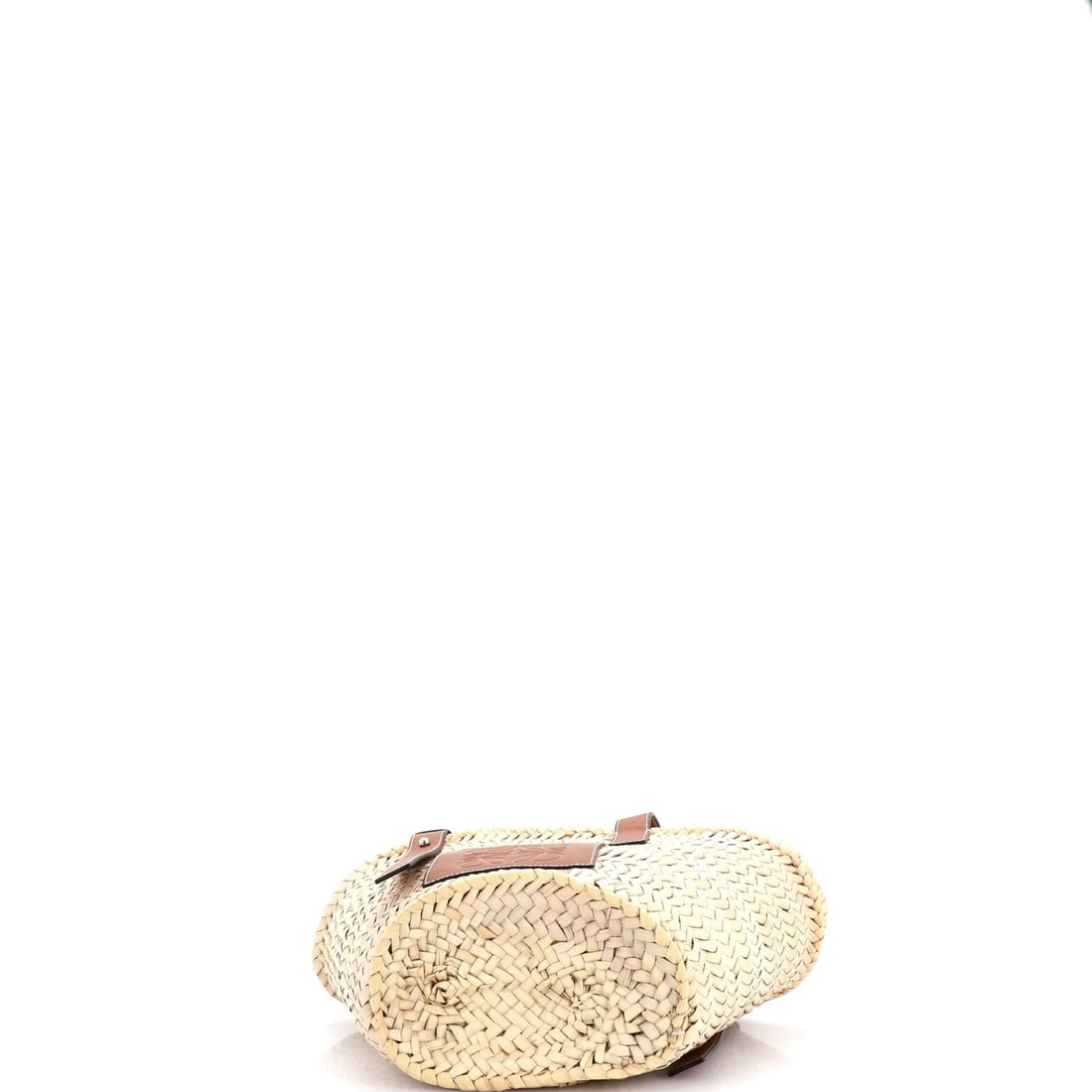 Loewe Raffia Small Basket Tote - 4