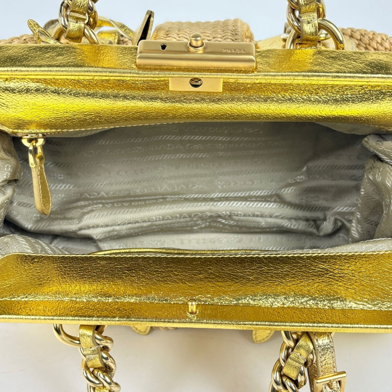 Prada Leather Handbag - 9