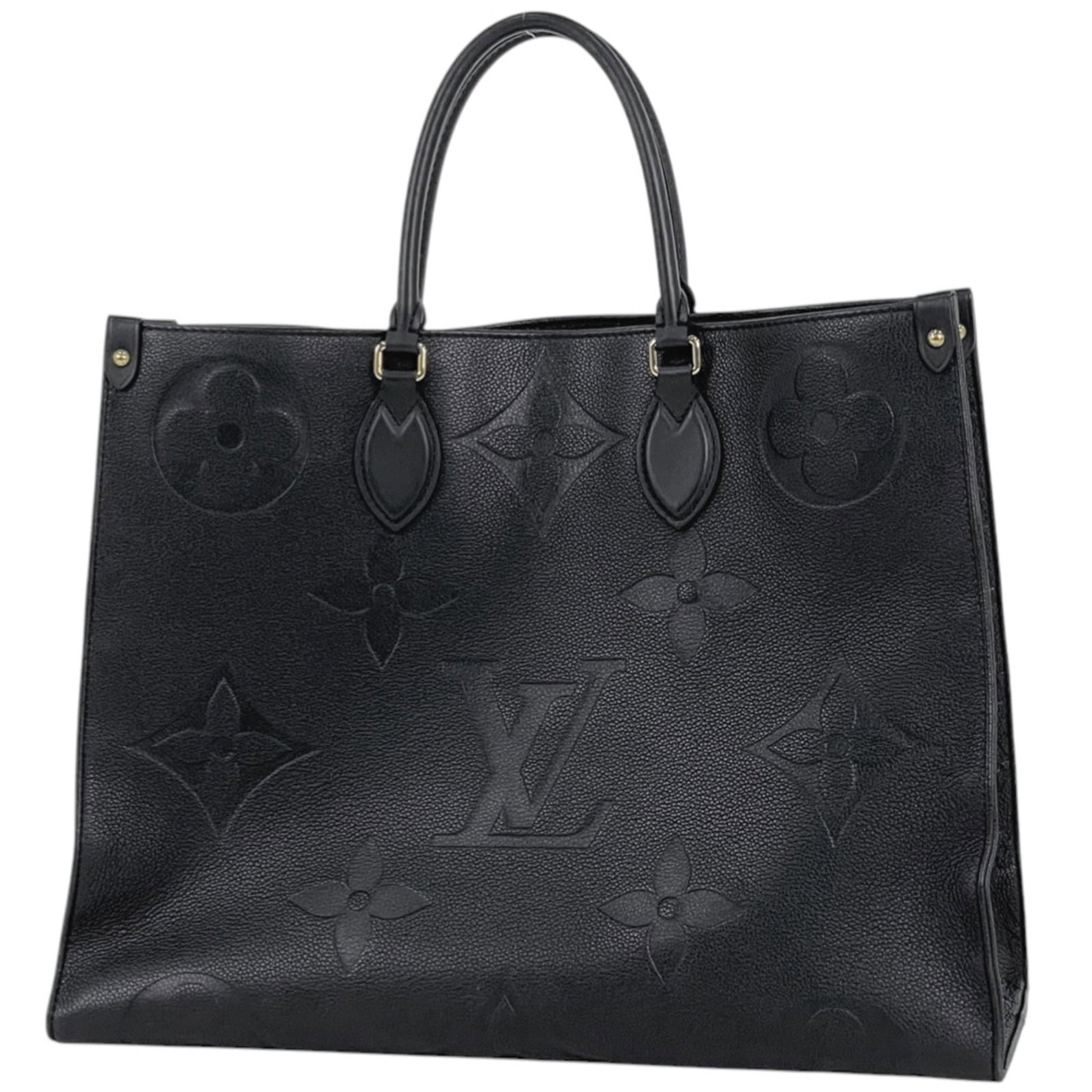 Tote Bag Monogram Empreinte - Louis Vuitton Handbag - Shoulder Bag: Tote Bag Monogram Empreinte - Louis Vuitton Handbag - Shoulder Bag Own the iconic style of Louis Vuitton with this pre-owned Monogram Empreinte tote bag, boasting the brand's signature black monogram