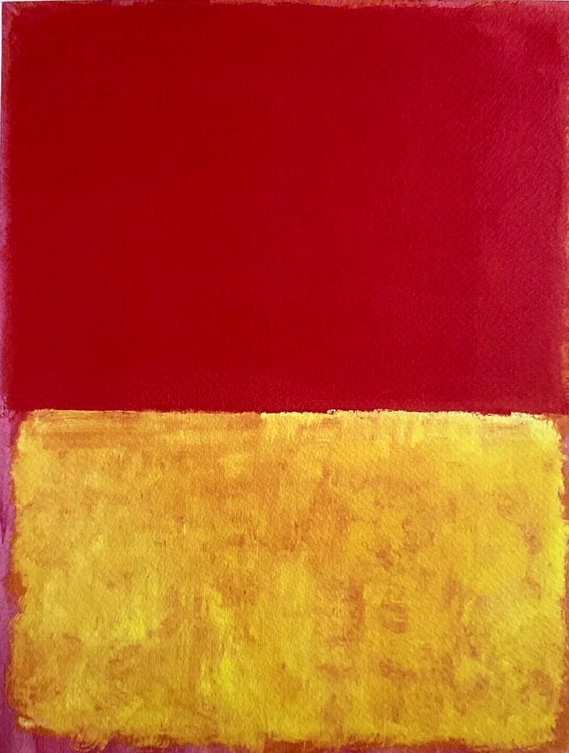 Numbered Mark Rothko Lithograph Op And - 3