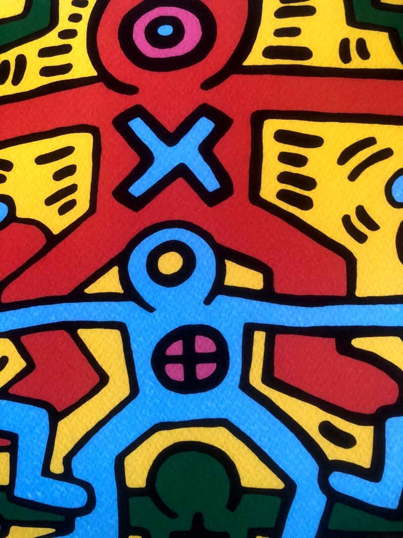 Numbered Keith-Haring Lithograph - 4