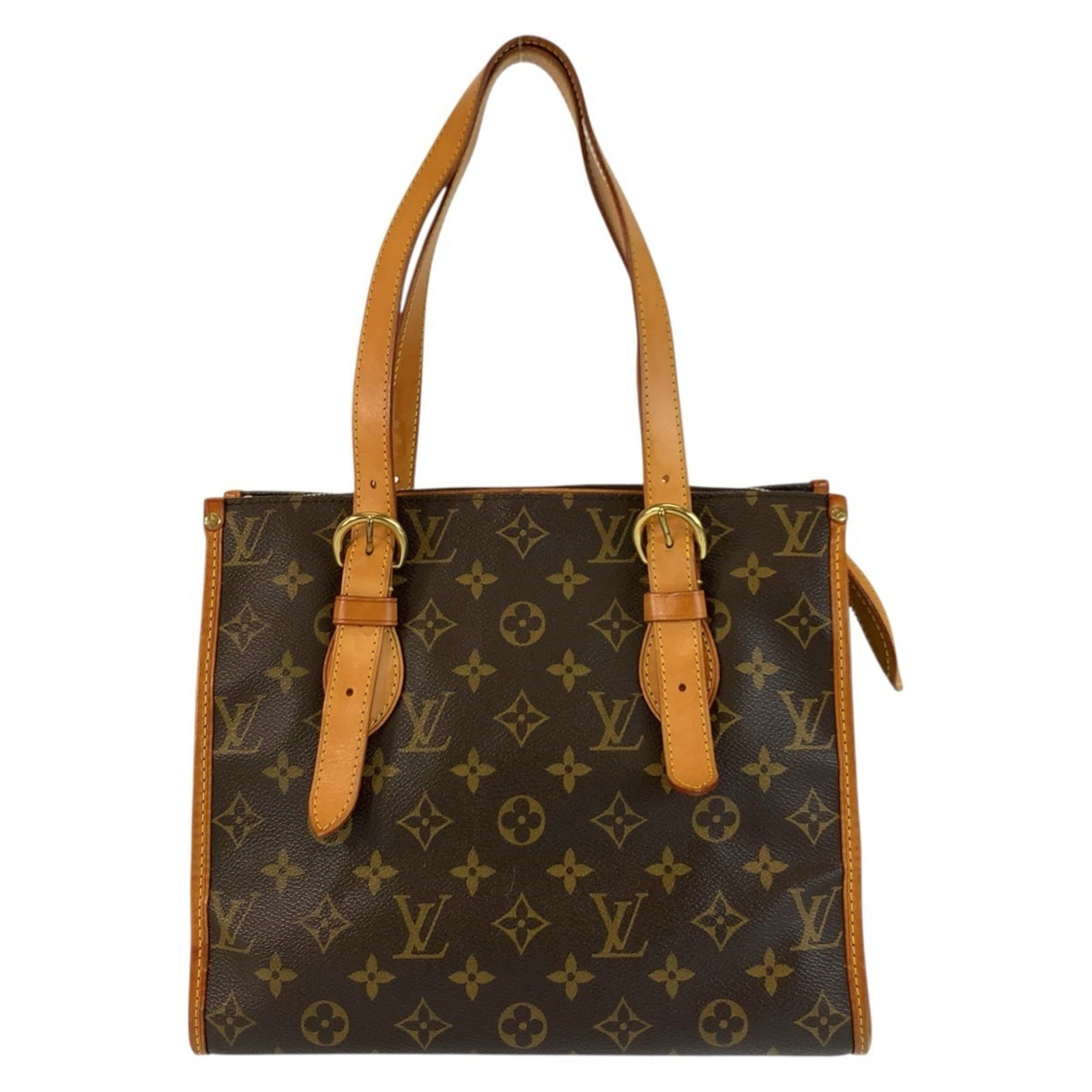 Louis Vuitton Monogram Tote Bag: Louis Vuitton Monogram Tote Bag A timeless classic, this Louis Vuitton Monogram Tote Bag exudes elegance with its iconic brown monogram pattern and sturdy design. With its spacious interior and comfor