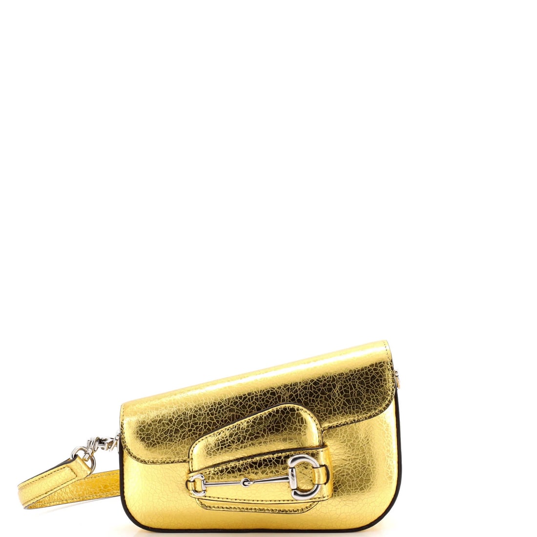 Gucci 1955 Horsebit Asymmetric Mini Leather Shoulder Bag: Gucci 1955 Horsebit Asymmetric Mini Leather Shoulder Bag The Gucci Horsebit Asymmetric Mini Leather Shoulder Bag is a timeless piece of luxury, boasting the iconic Horsebit detail and sleek