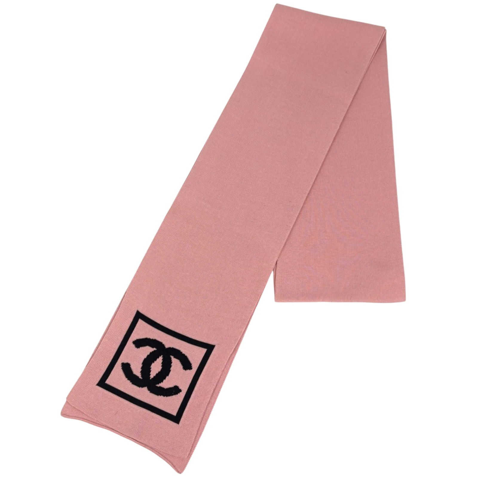 Women's - CHANEL Sport Line Scarf with Coco Mark - Cotton - Pink: Women's - CHANEL Sport Line Scarf with Coco Mark - Cotton - Pink Add a touch of effortless chic to your wardrobe with the iconic CHANEL Sport Line Scarf, boasting a vibrant pink hue and subtle Coco
