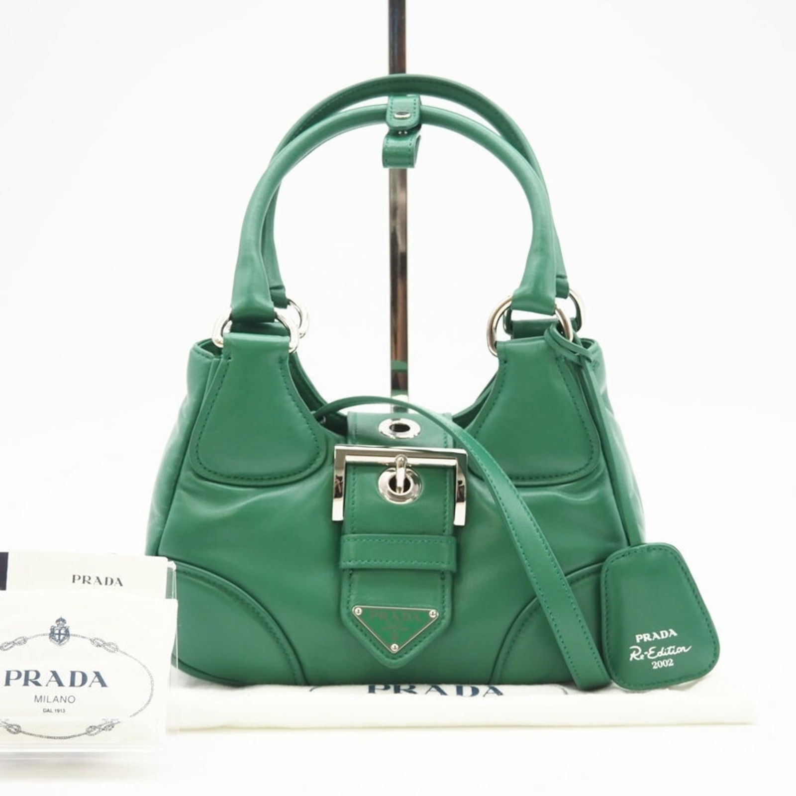 Prada Leather Shoulder Bag - 2