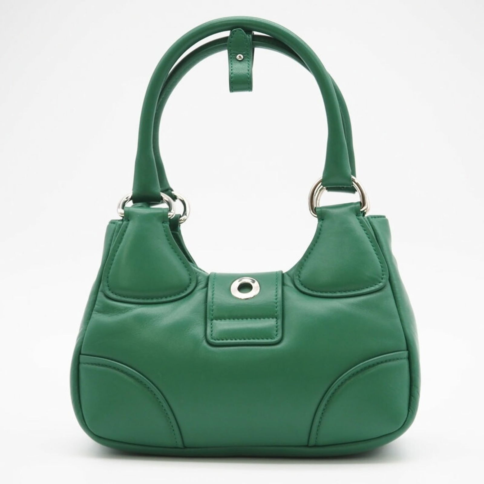Prada Leather Shoulder Bag - 4