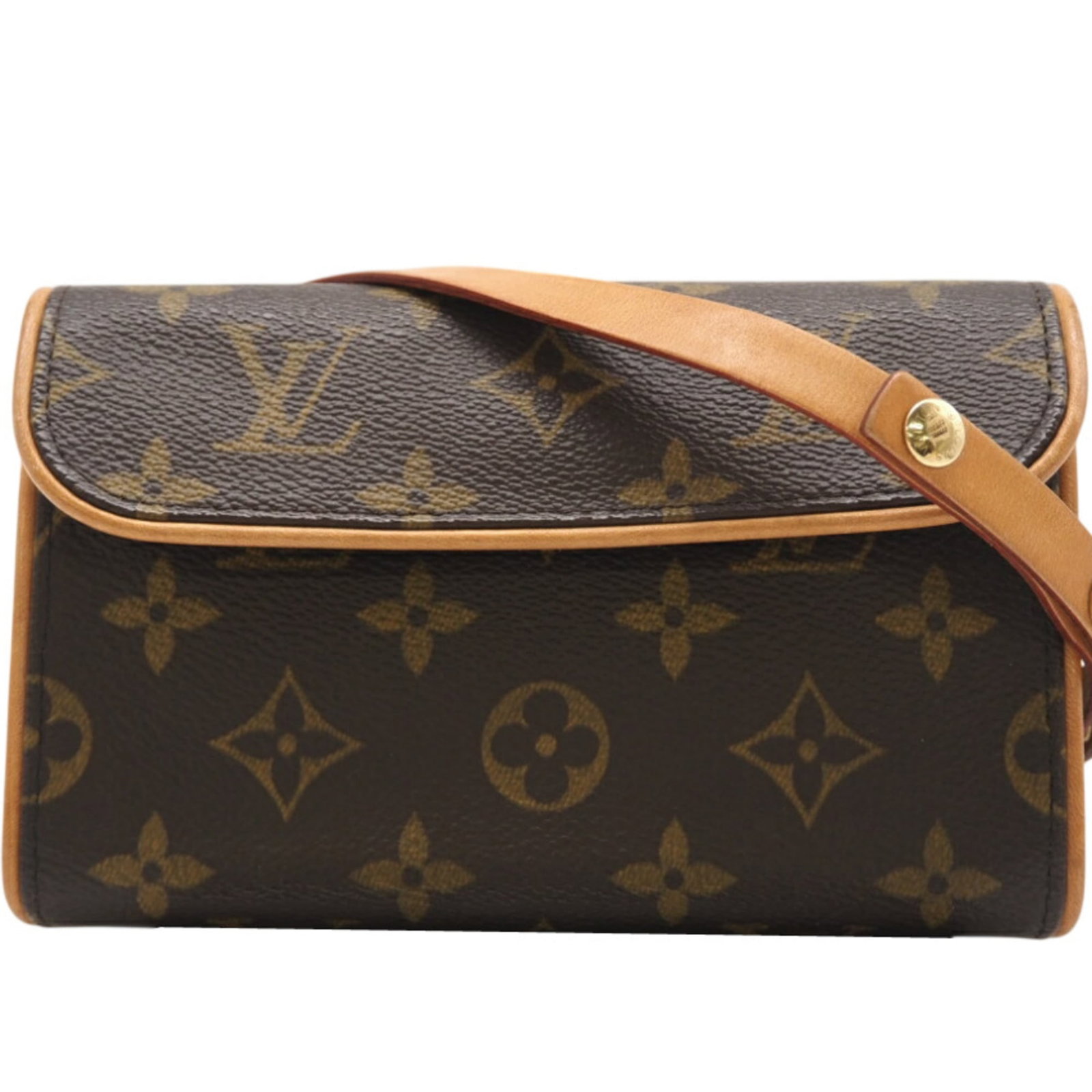 Louis Vuitton Pouch - Coated Canvas: Louis Vuitton Pouch - Coated Canvas A pre-owned Louis Vuitton pouch in rich brown coated canvas, perfect for adding a touch of luxury to your everyday essentials. With its classic design and durable