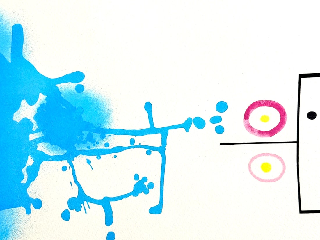 Numbered Victor Pasmore Lithograph - 3