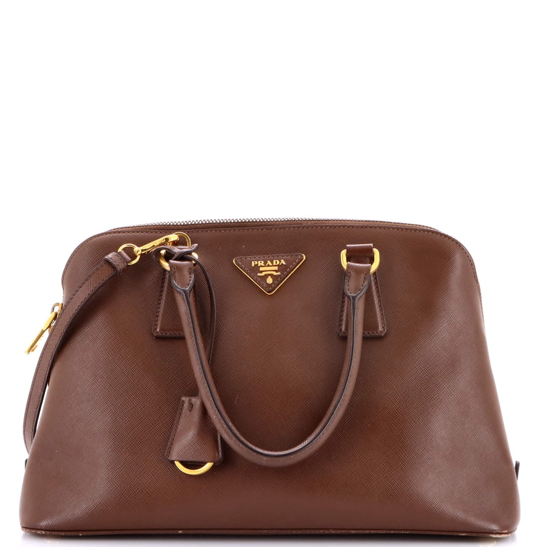 Prada Saffiano Leather Medium Promenade Bag: Prada Saffiano Leather Medium Promenade Bag The Prada Saffiano Leather Medium Promenade Bag is a timeless classic, boasting luxurious Saffiano leather and elegant aged gold hardware that adds a touch