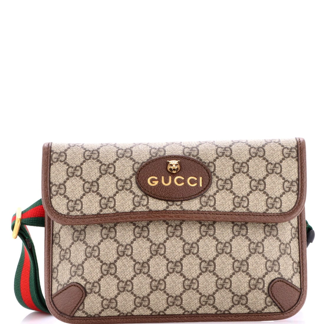 Gucci Neo Vintage Flap Bag in GG Coated Canvas (1 of 8)