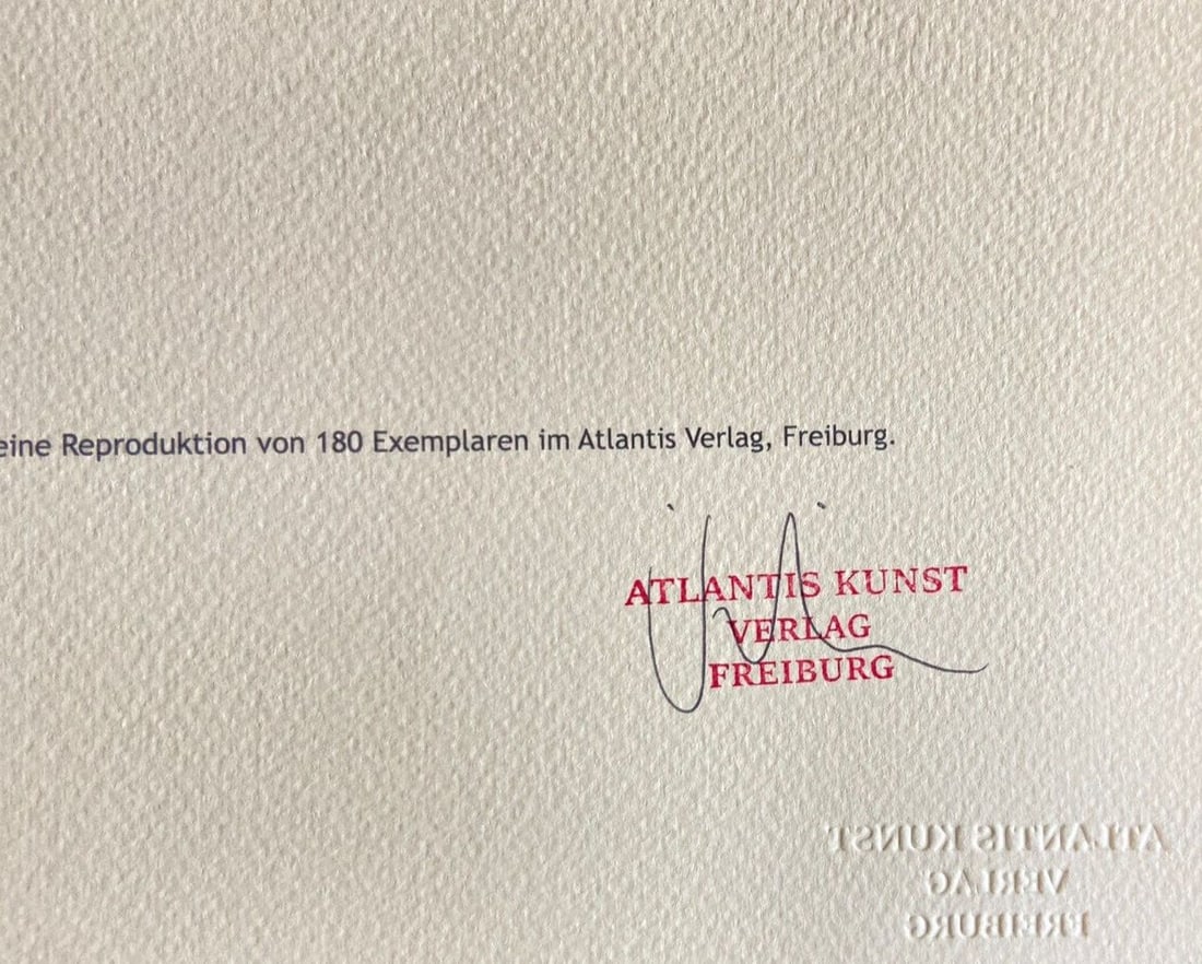 Mark Rothko Lithograph #Op - 10