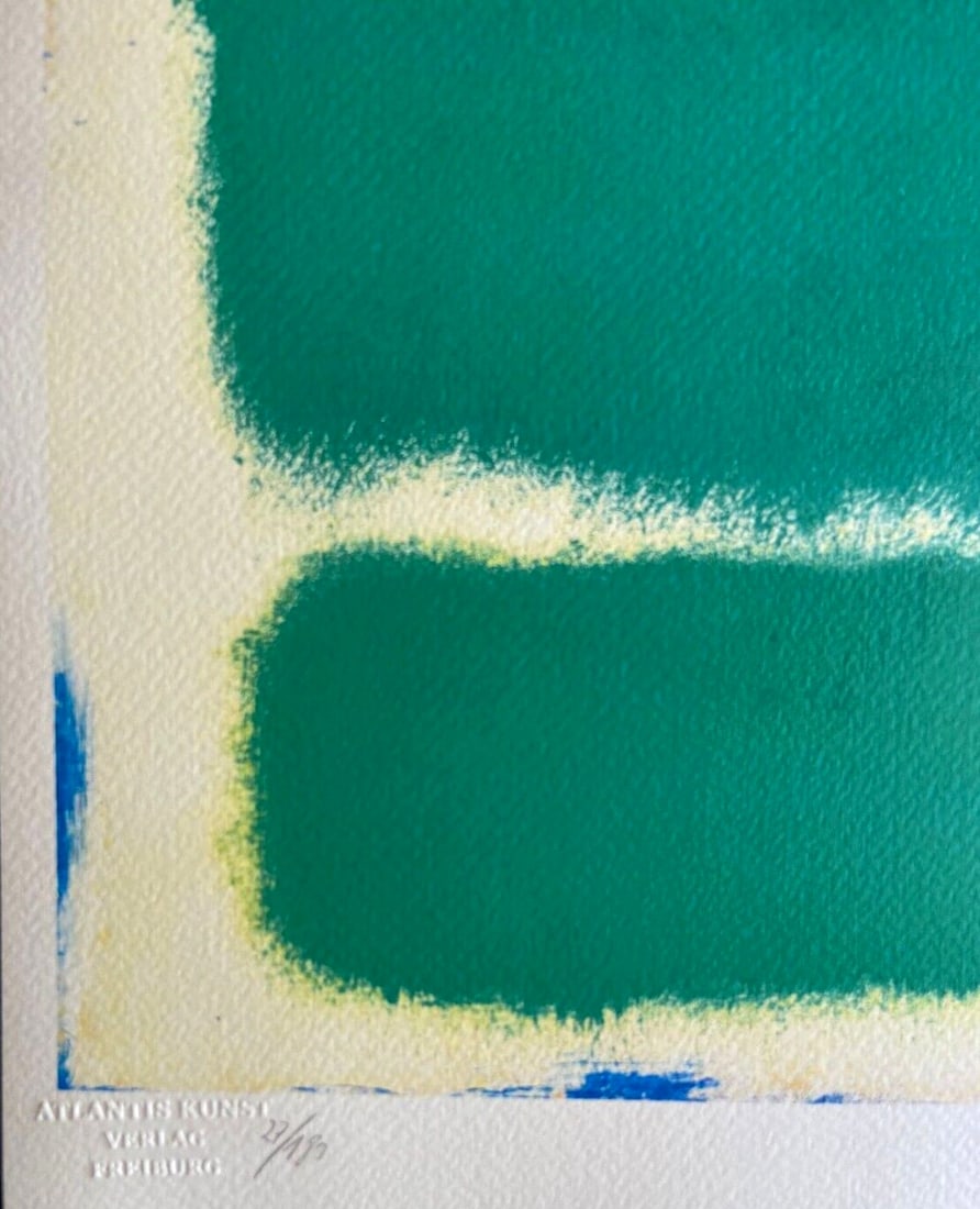 Mark Rothko Lithograph #Op - 5