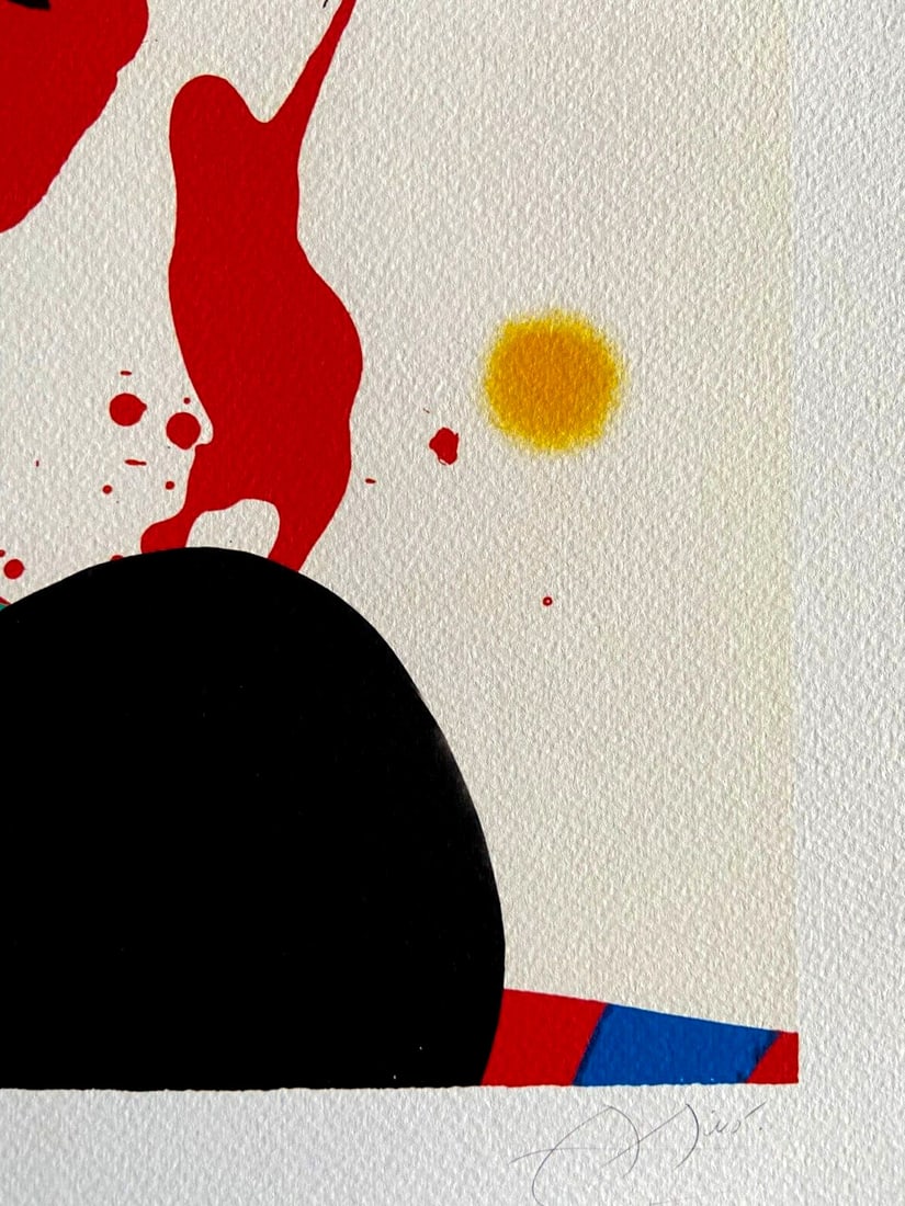 Numbered Joan Mir Lithograph Op - 5