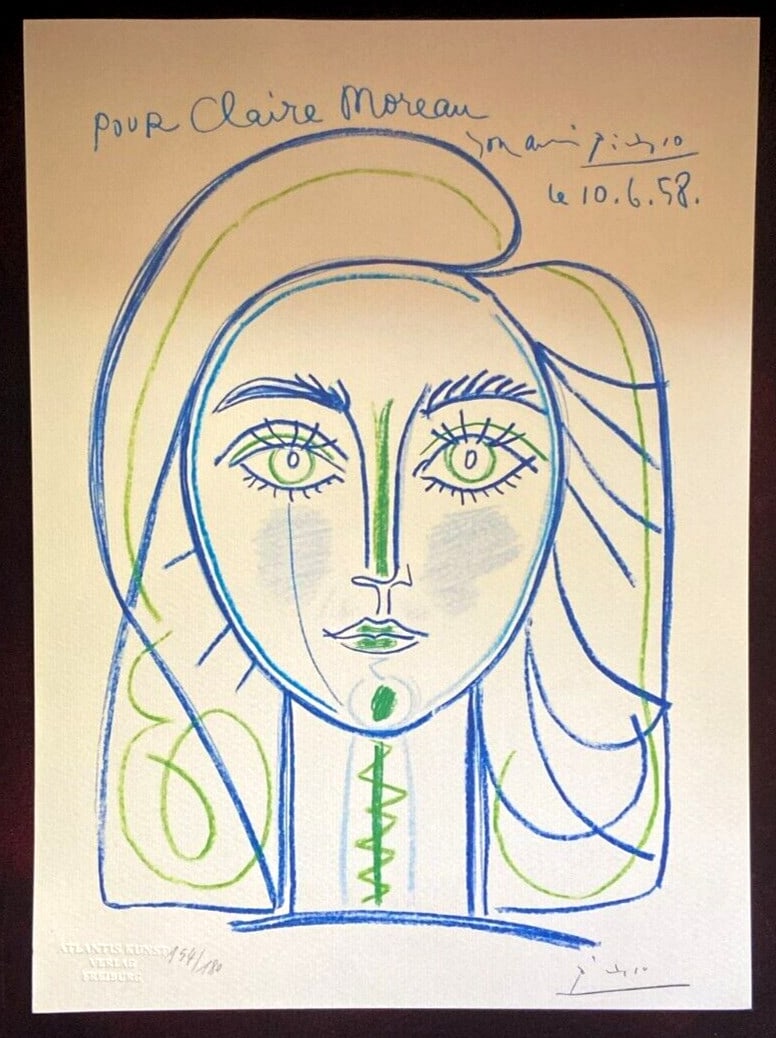 Numbered Pablo Picasso Lithograph - 2