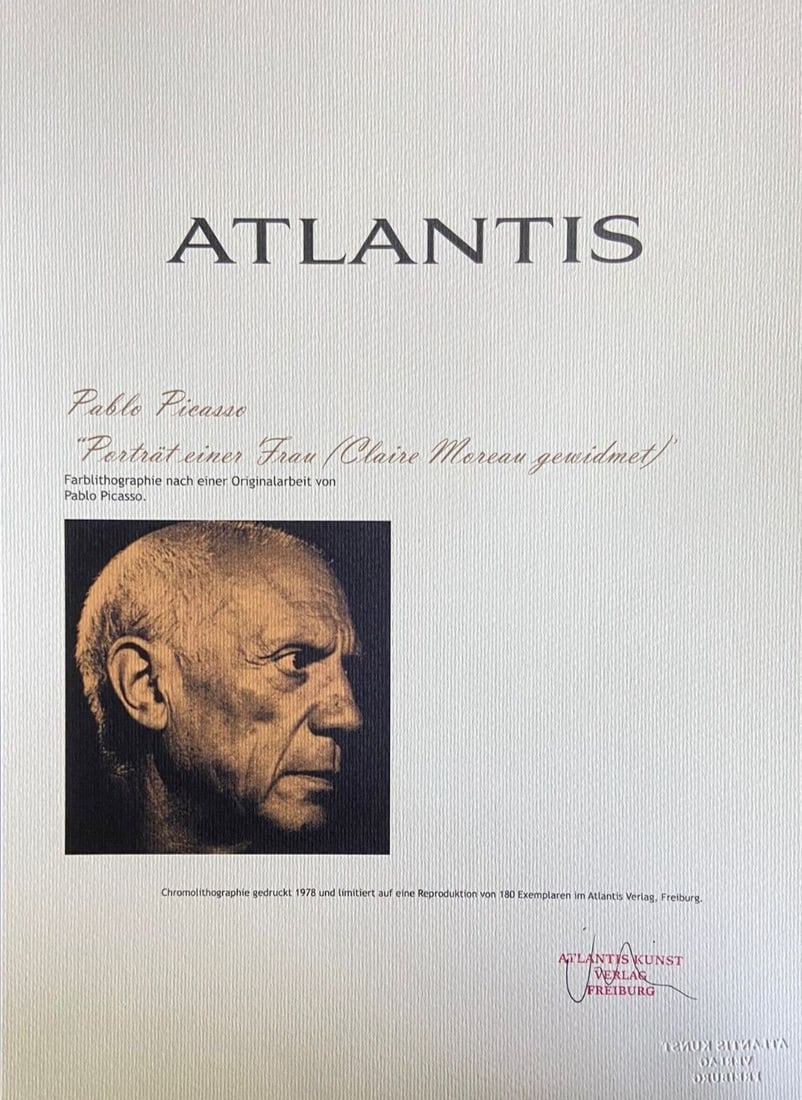 Numbered Pablo Picasso Lithograph - 9