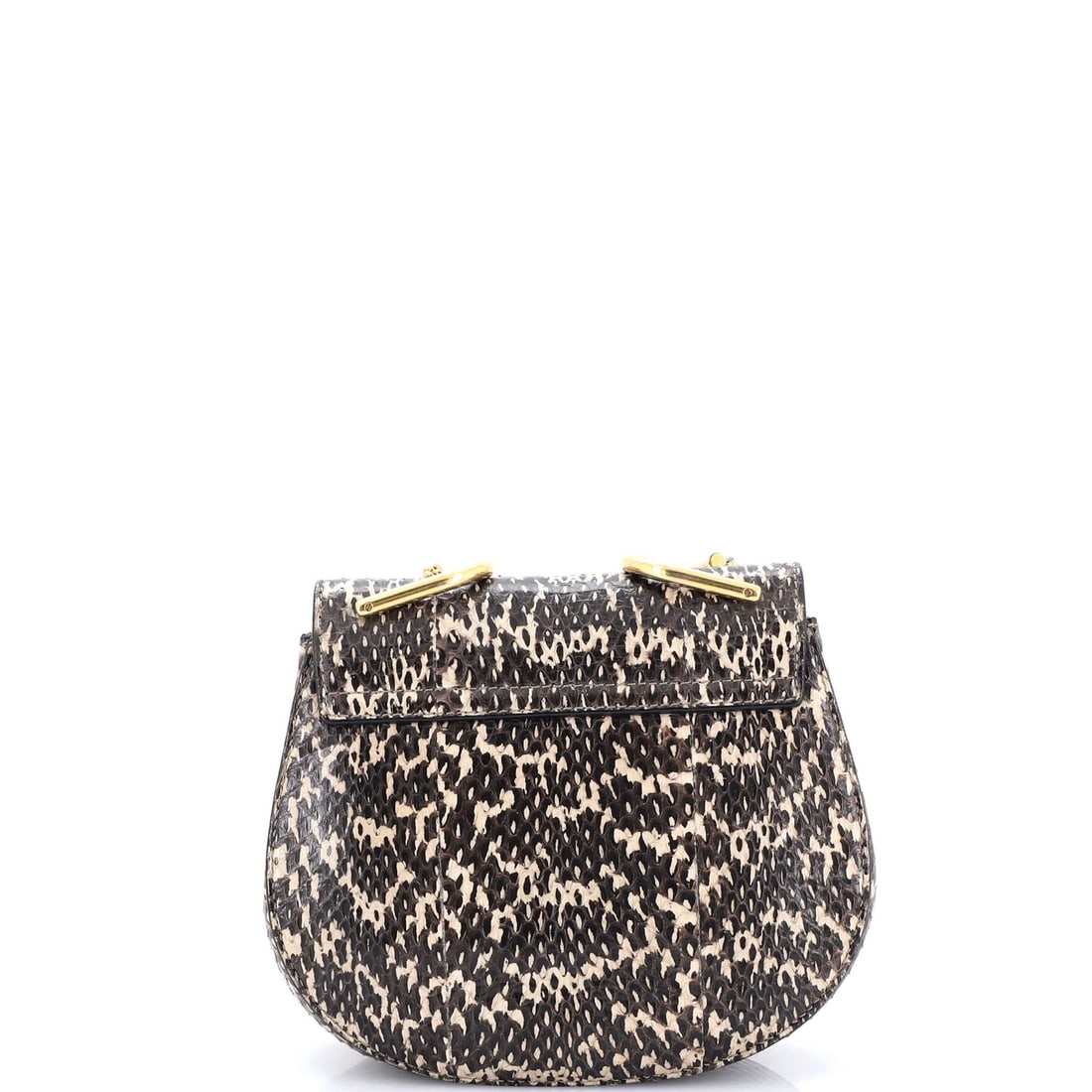 Chloe Drew Mini Python Crossbody Bag - 4