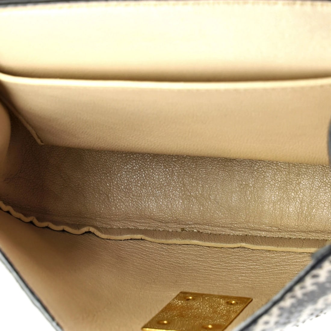 Chloe Drew Mini Python Crossbody Bag - 6