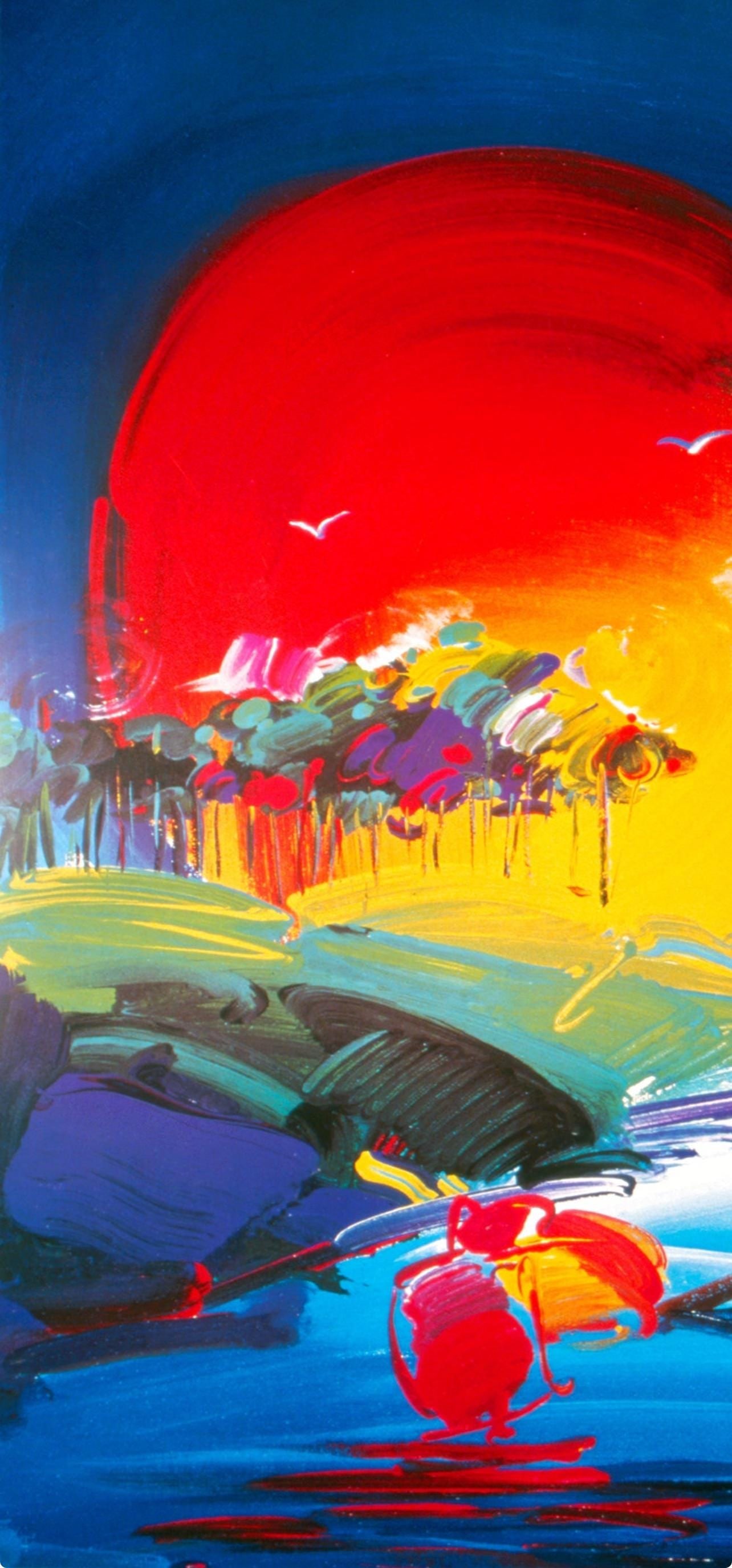 Peter Max, Without Borders (Official Edition, 2000), Hand-Signed Offset Lithograph - 3
