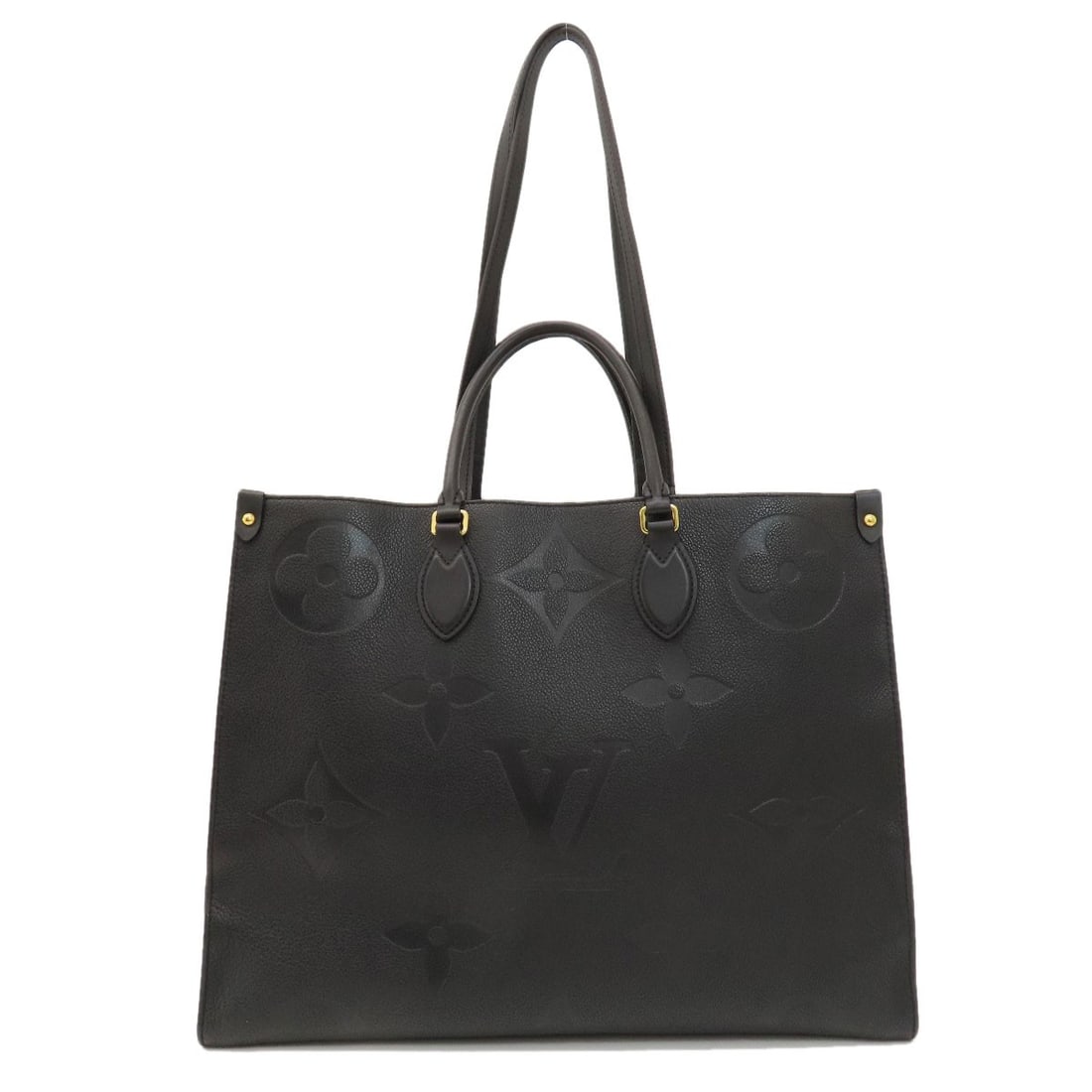 Louis Vuitton M44925 On The Go GM Monogram Empreinte Tote Bag: Louis Vuitton M44925 On The Go GM Monogram Empreinte Tote Bag Elevate your daily routine with the iconic Louis Vuitton M44925 On The Go GM Monogram Empreinte Tote Bag, crafted from high-quality black