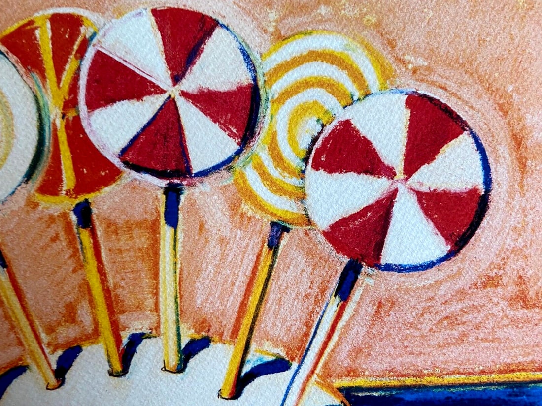 Numbered Wayne Thiebaud Lithograph - 5