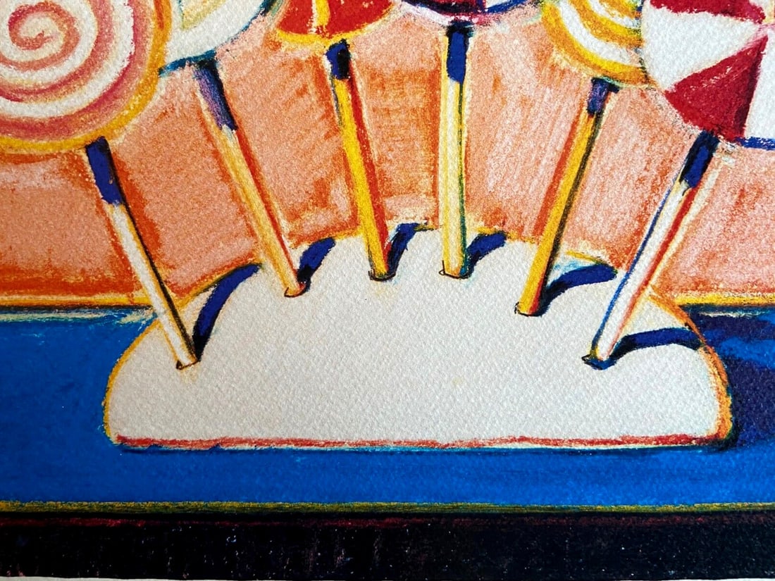 Numbered Wayne Thiebaud Lithograph - 6