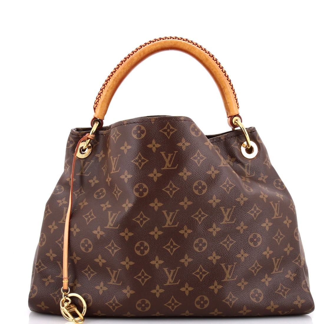 Louis Vuitton Monogram Canvas MM Artsy Handbag: Louis Vuitton Monogram Canvas MM Artsy Handbag Experience the iconic style of Louis Vuitton with this exquisite Monogram Canvas MM Artsy Handbag, boasting the signature brown monogram pattern and
