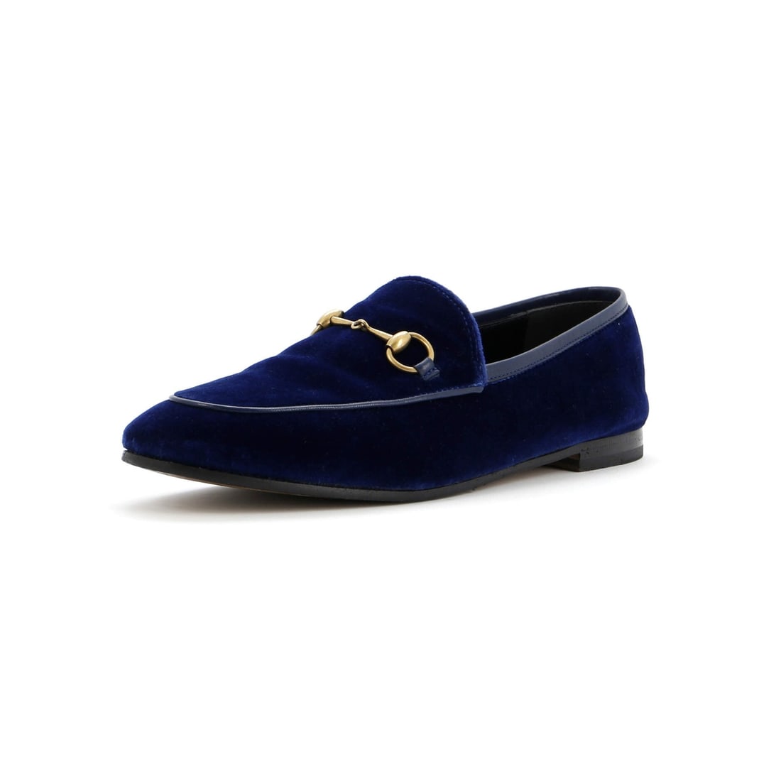 Gucci Women's Velvet Jordaan Loafers: Gucci Women's Velvet Jordaan Loafers Elevate your shoe game with the Gucci Women's Velvet Jordaan Loafers, boasting luxurious velvet exterior in a stunning blue hue and sleek leather interior in
