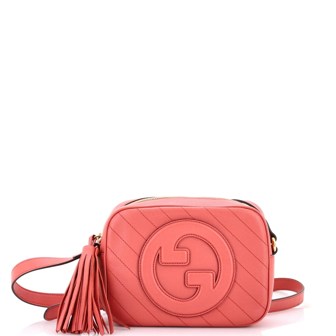 Gucci Blondie Small Diagonal Quilted Leather Camera Shoulder Bag (NM): Gucci Blondie Small Diagonal Quilted Leather Camera Shoulder Bag (NM) For the fashion-conscious photographer, this Gucci Blondie Small Diagonal Quilted Leather Camera Shoulder Bag is a stylish and