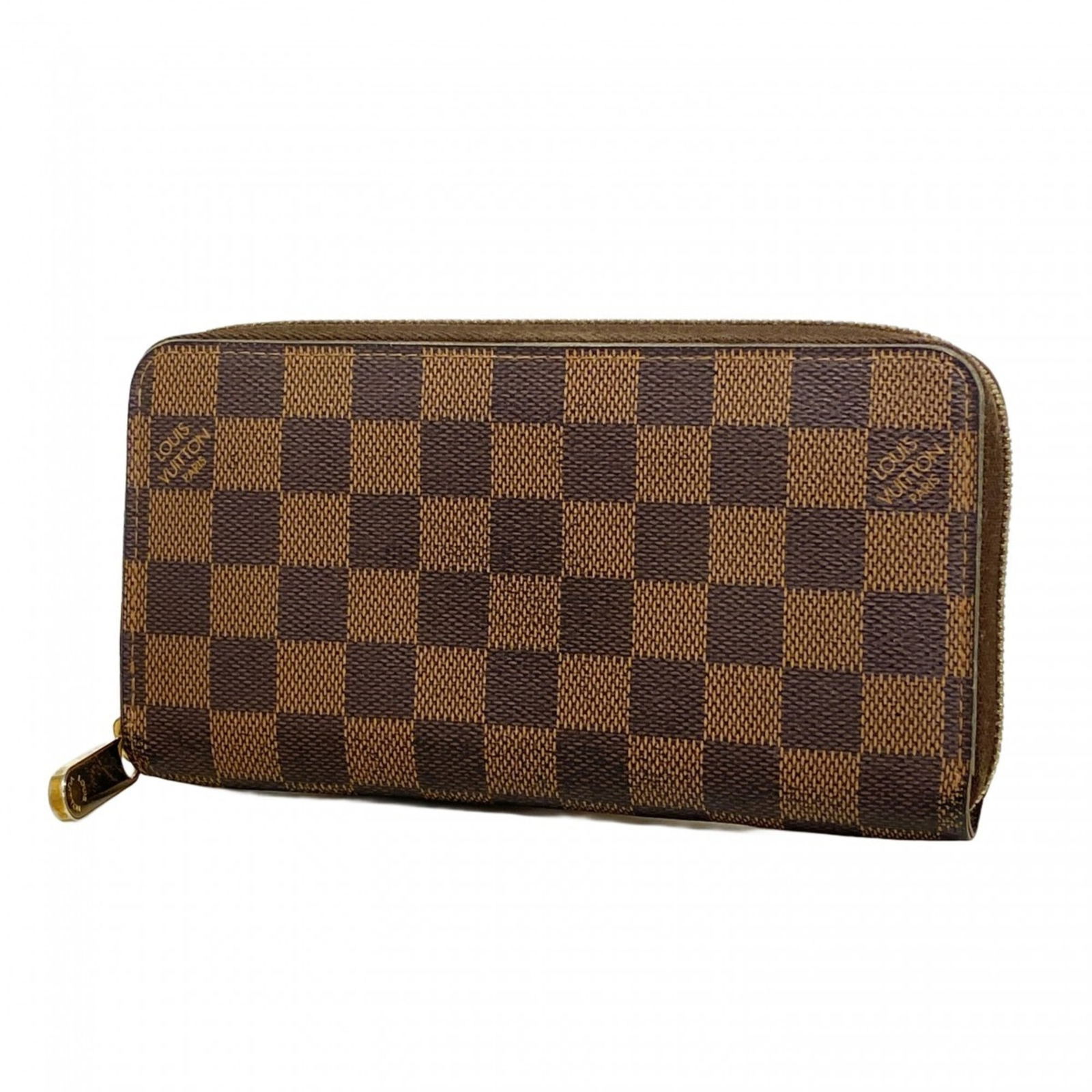 Louis Vuitton Bi-Fold Long Wallet: Louis Vuitton Bi-Fold Long Wallet A stylish and practical Louis Vuitton bi-fold long wallet, perfect for everyday carry, boasts the iconic Ebene monogram pattern and sleek design. With its spacious