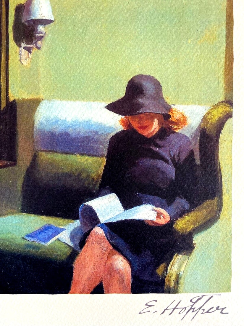 Numbered Limited - Edward Hopper Lithograph - 6