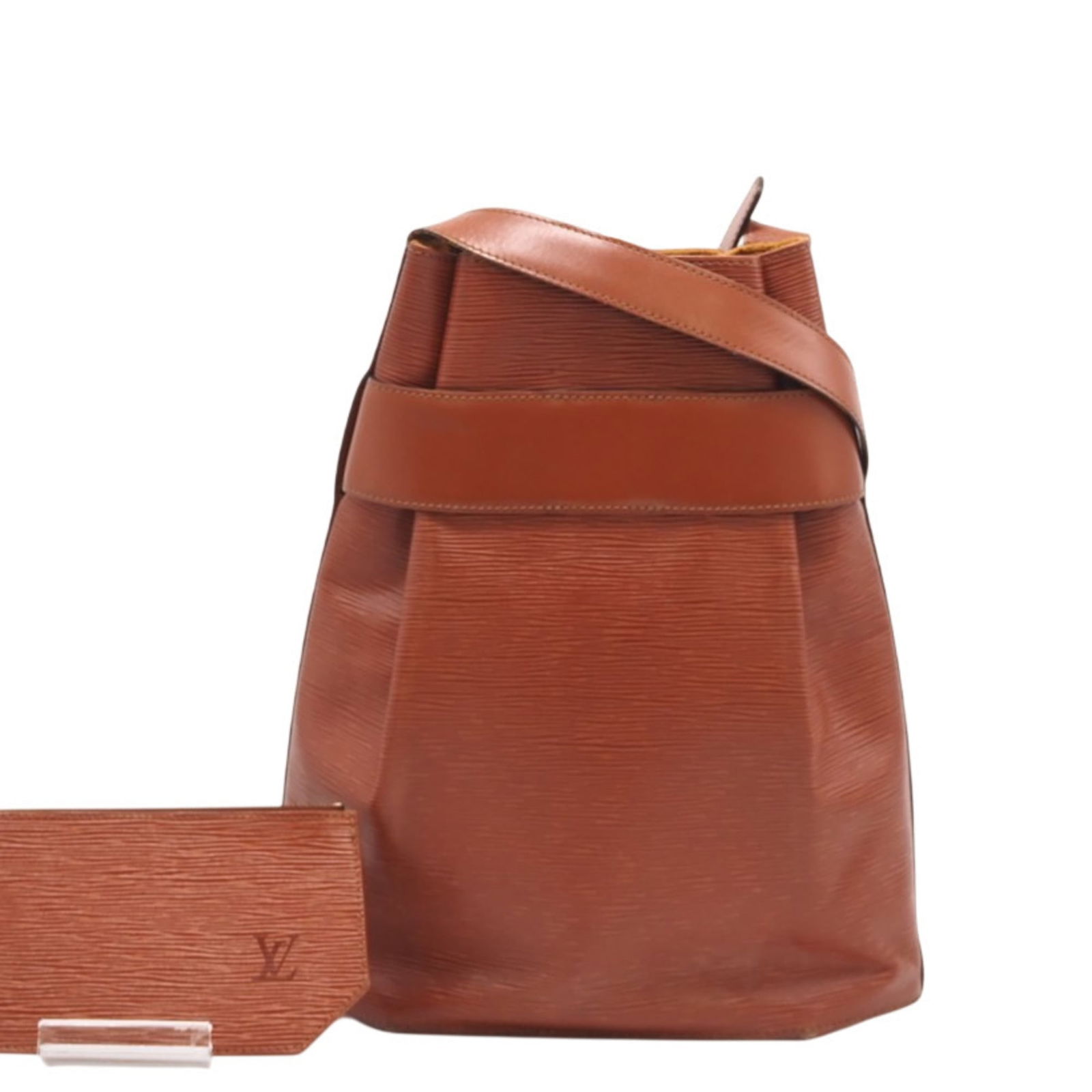 Louis Vuitton Coated Canvas Handbag: Louis Vuitton Coated Canvas Handbag A timeless piece from the iconic Louis Vuitton brand, this coated canvas handbag boasts classic brown tones and a sleek design that exudes sophistication. With its