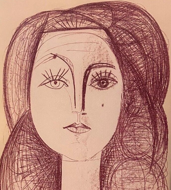 Limited Pablo Picasso Lithograph Numbered - 3