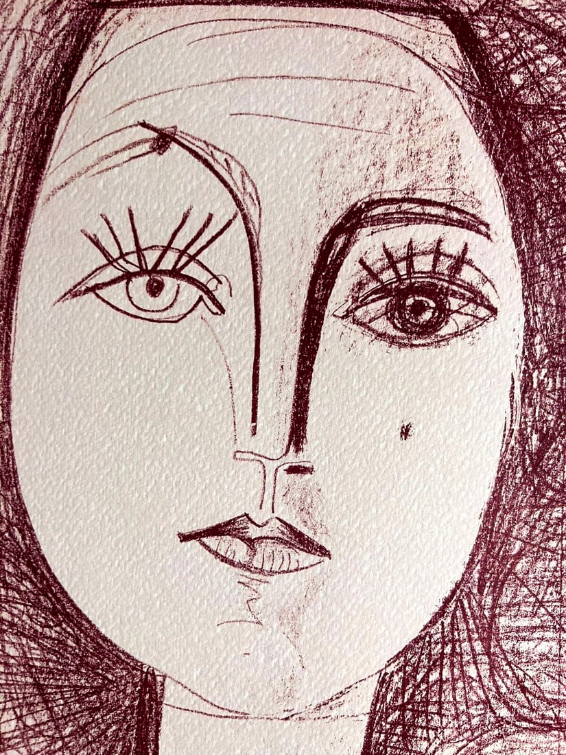 Limited Pablo Picasso Lithograph Numbered - 4