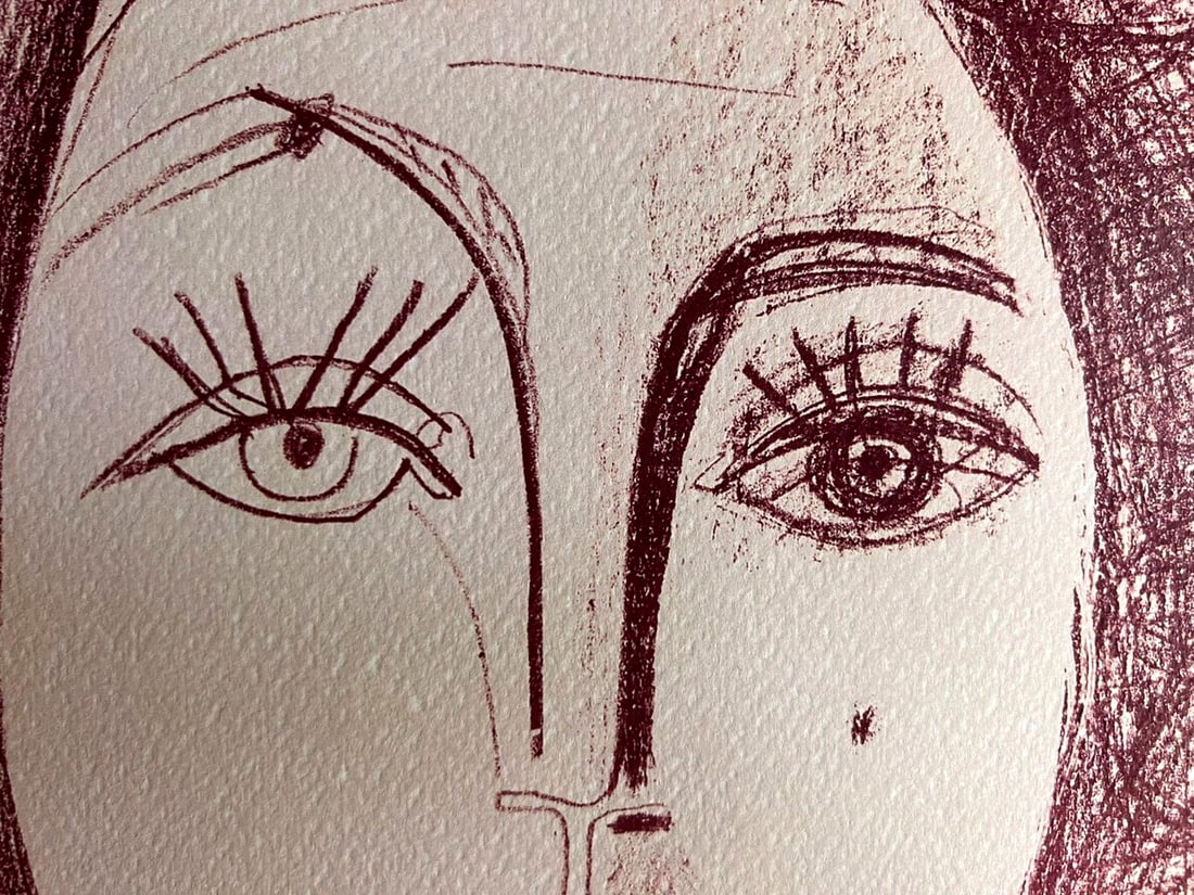 Limited Pablo Picasso Lithograph Numbered - 5