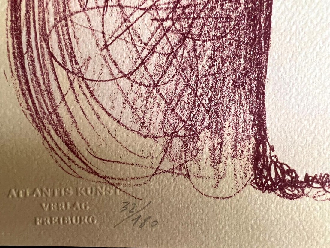 Limited Pablo Picasso Lithograph Numbered - 7