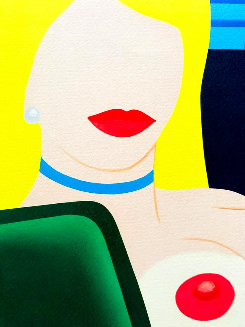 Numbered Tom Wesselmann Lithograph Handmade Op - 3