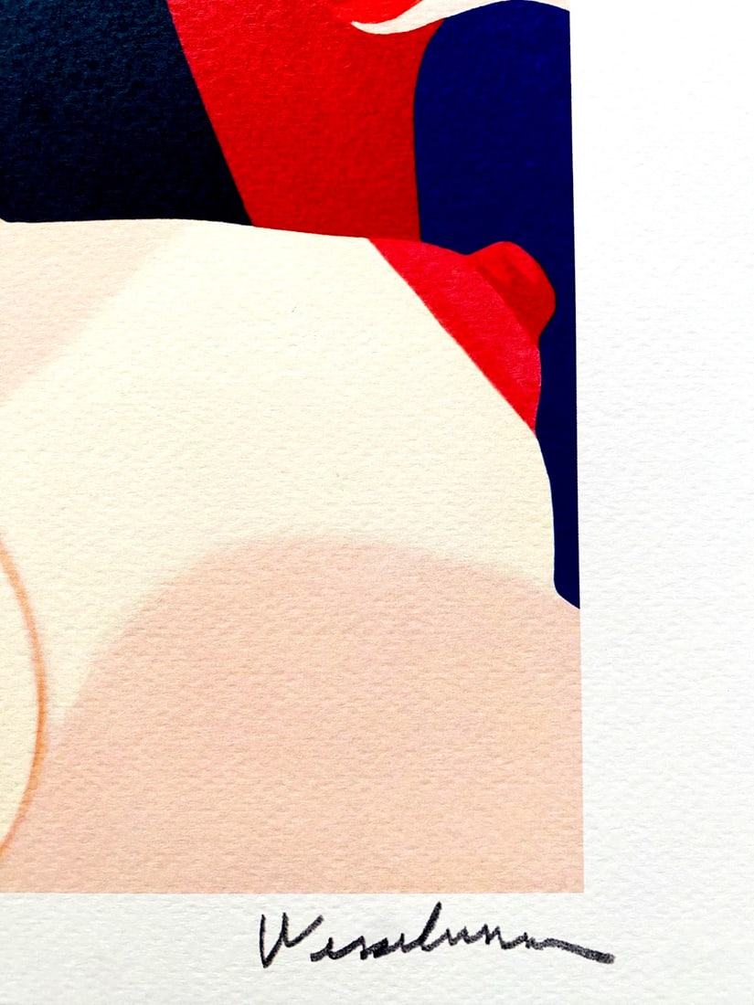 Numbered Tom Wesselmann Lithograph Handmade Op - 5