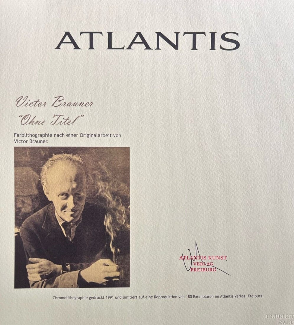 Lithograph Victor Brauner - 11