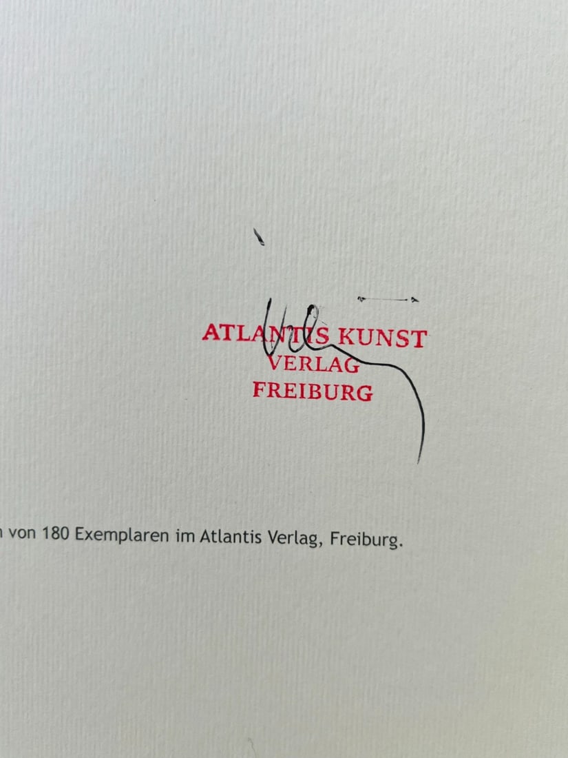 Numbered Max Ernst Lithograph Ink - 11