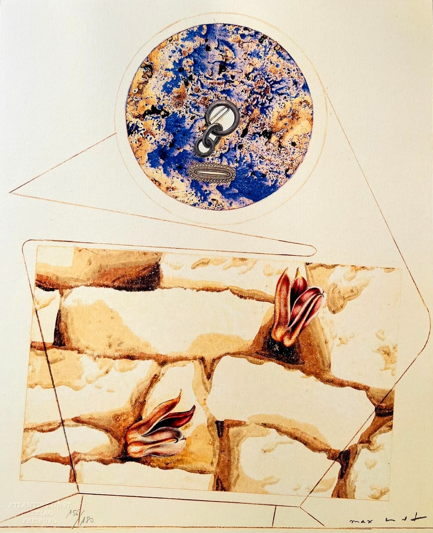 Numbered Max Ernst Lithograph Ink - 2