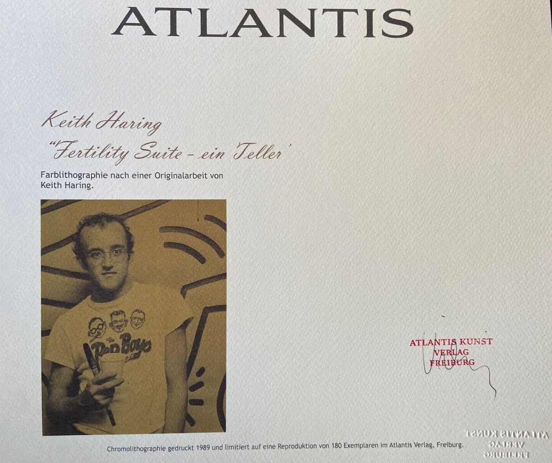 Keith Haring Lithograph #180 - 6